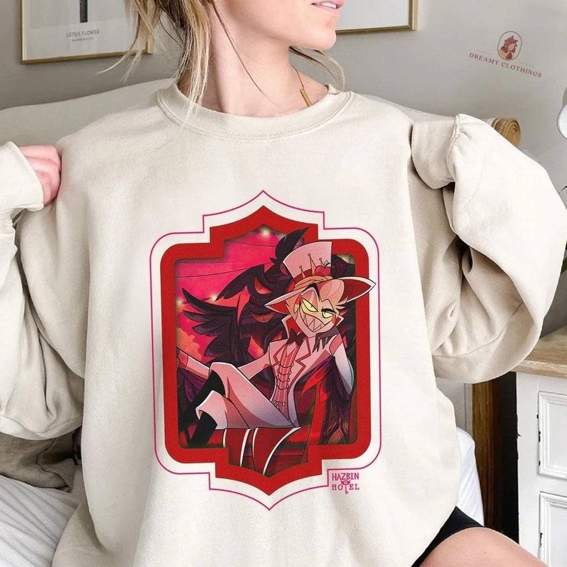 Hazbin Hotel Characters Years Hazbin Hotel Lucifer T-Shirts, Hoodie, Sweatshirt - T-Shirt, Sweatshirt, Hoodie