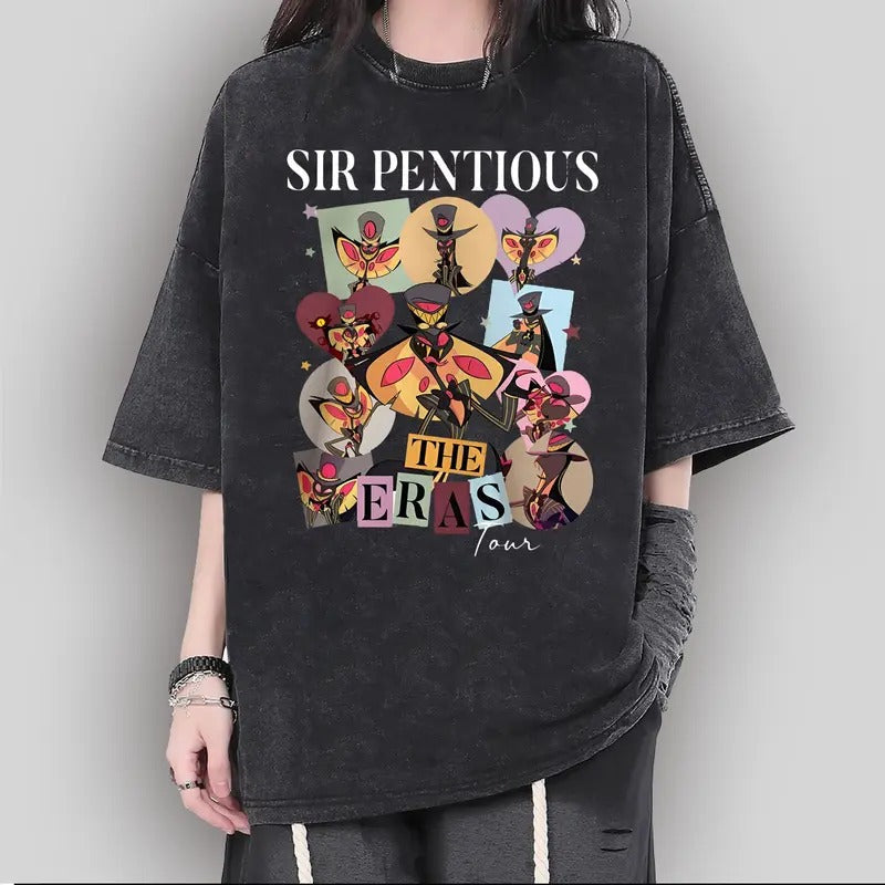 Hazbin Hotel Sir Pentious Eras Tour Hazbin Hotel Characters Hazbin Hotel Cartoon Him T-Shirts, Hoodie, Sweatshirt - T-Shirt, Sweatshirt, Hoodie