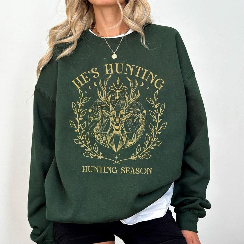 He'S Hunting Shirt Hunting Season Shirt Deer Hunting Shirt Duck Hunting Shirt Abandoned Hunting Wife Shirt Hello Hunting Season Goodbye T-Shirts, Hoodie, Sweatshirt - T-Shirt, Sweatshirt, Hoodie