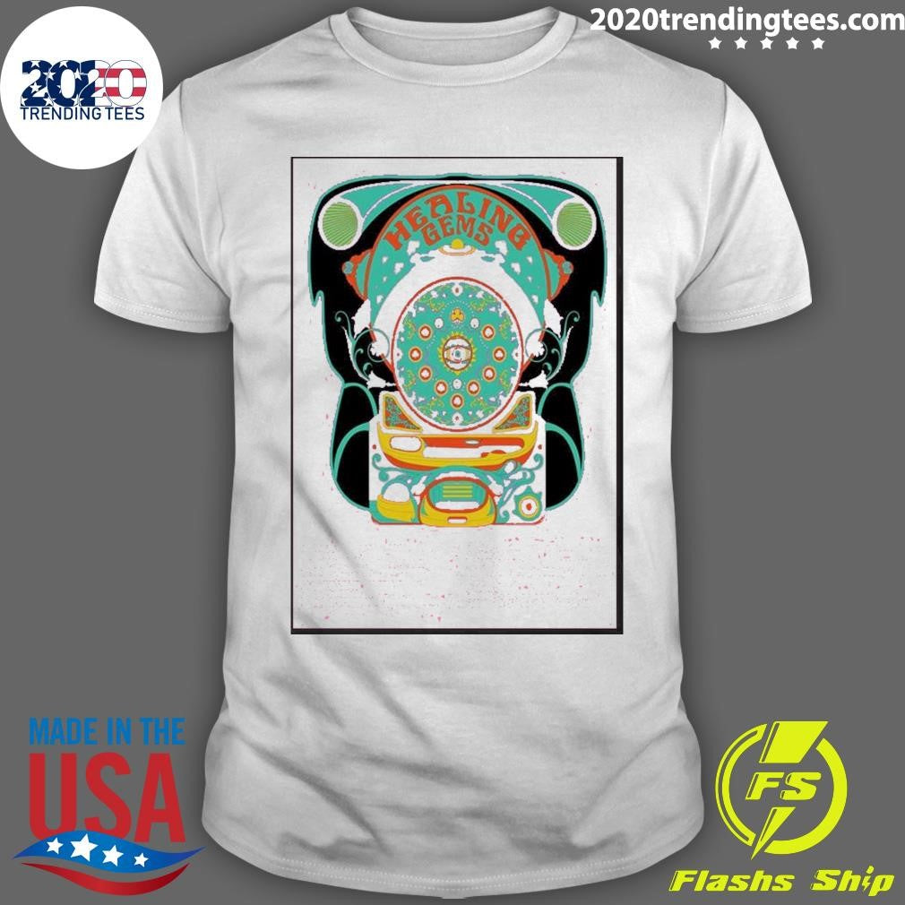 Healing Gems Fall Tour 2026 Poster Shirt Unisex T-shirt, Sweatshirt, Hoodie, Long Sleeve Tee - T-Shirt, Sweatshirt, Hoodie