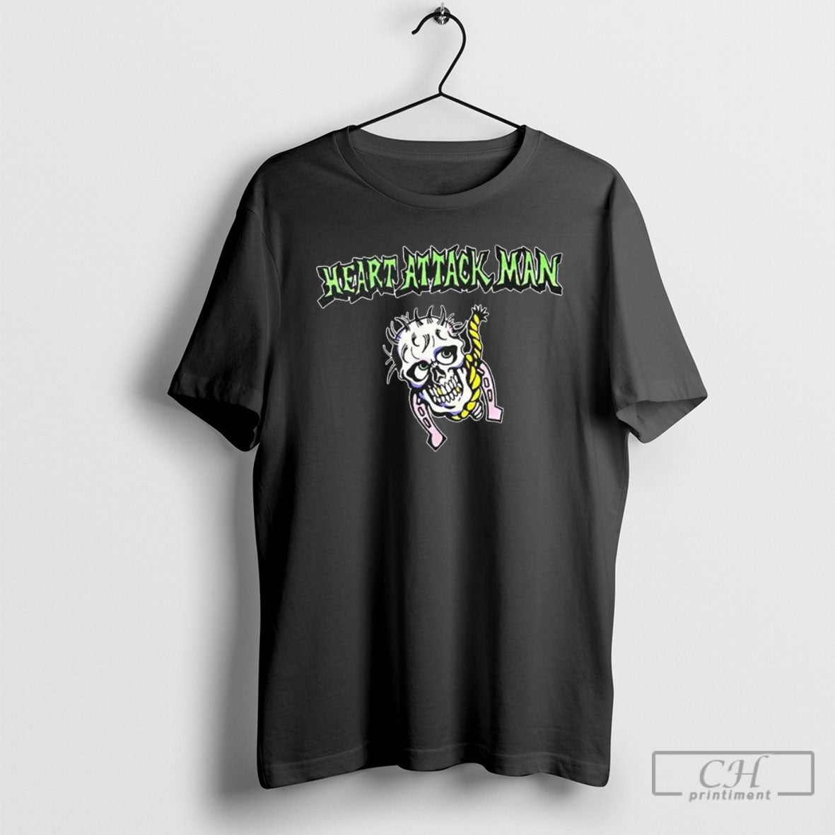 Heart Attack Man Skull Noose Sweater Unisex T-shirt, Sweatshirt, Hoodie, Long Sleeve Tee - T-Shirt, Sweatshirt, Hoodie