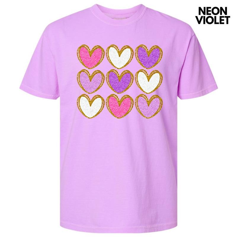 Heart Faux Glitter Collage Comfort Colors 'NLB T-Shirts, Hoodie, Sweatshirt - T-Shirt, Sweatshirt, Hoodie