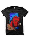 Hell Boy Portrait Black Half T-Shirts, Hoodie, Sweatshirt - T-Shirt, Sweatshirt, Hoodie