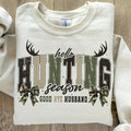 Hello Hunting Season Goodbye Husband Camo Coquette Bow Hunting Sublimation Camo Dude Print Camo Bow Shirt T-Shirts, Hoodie, Sweatshirt - T-Shirt, Sweatshirt, Hoodie