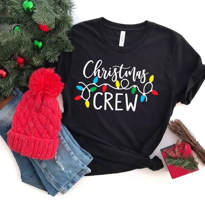 Crew 100% Cotton Him Her T-Shirts, Hoodie, Sweatshirt - T-Shirt, Sweatshirt, Hoodie