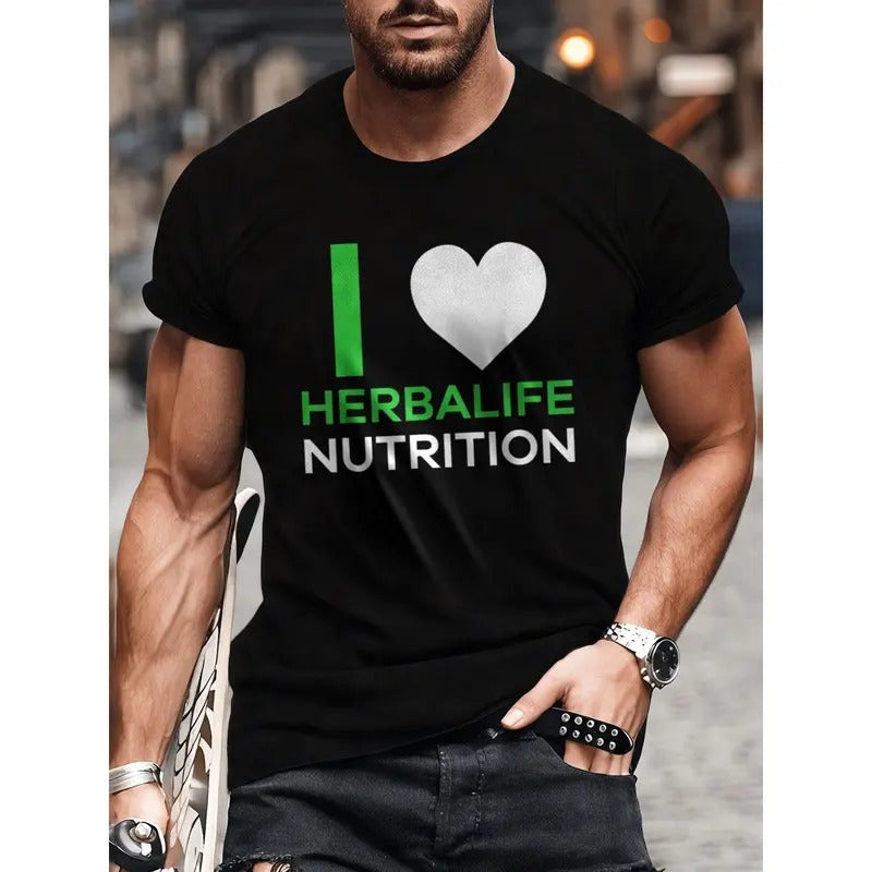 Herbalife Nutrition Casual 100% Cotton Crew Neck Slight Stretch Printed Regular Fit Yoga Running Weekend Summer Top Mature Occasions Made USA T-Shirts, Hoodie, Sweatshirt - T-Shirt, Sweatshirt, Hoodie