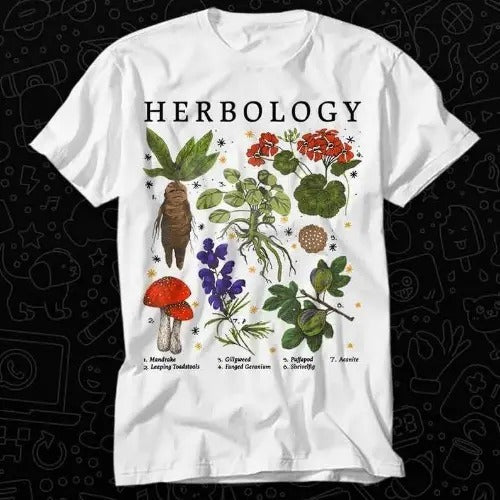Herbology Plants Gardening Botanical Plant Lover Magic Wizard Top Vintage Music Movie Made USA T-Shirts, Hoodie, Sweatshirt - T-Shirt, Sweatshirt, Hoodie