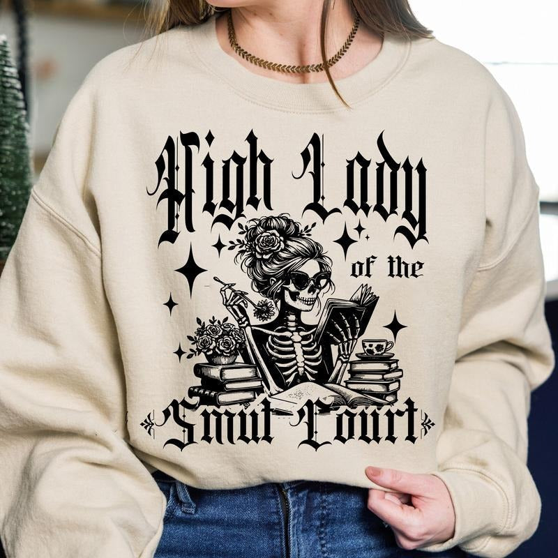 High Lady Smut Court Bookish Smut Reader Spicy Book Smut Book Romantasy Reader T-Shirts, Hoodie, Sweatshirt - T-Shirt, Sweatshirt, Hoodie