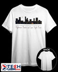 Highways Hotels and Late Night Pizza skyline shirt Unisex T-shirt, Sweatshirt, Hoodie, Long Sleeve Tee - T-Shirt, Sweatshirt, Hoodie