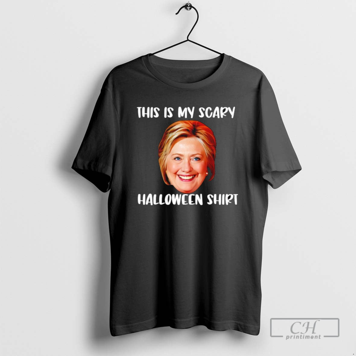 Hillary Clinton This Is My Scary Halloween T Shirts Unisex T-shirt, Sweatshirt, Hoodie, Long Sleeve Tee - T-Shirt, Sweatshirt, Hoodie