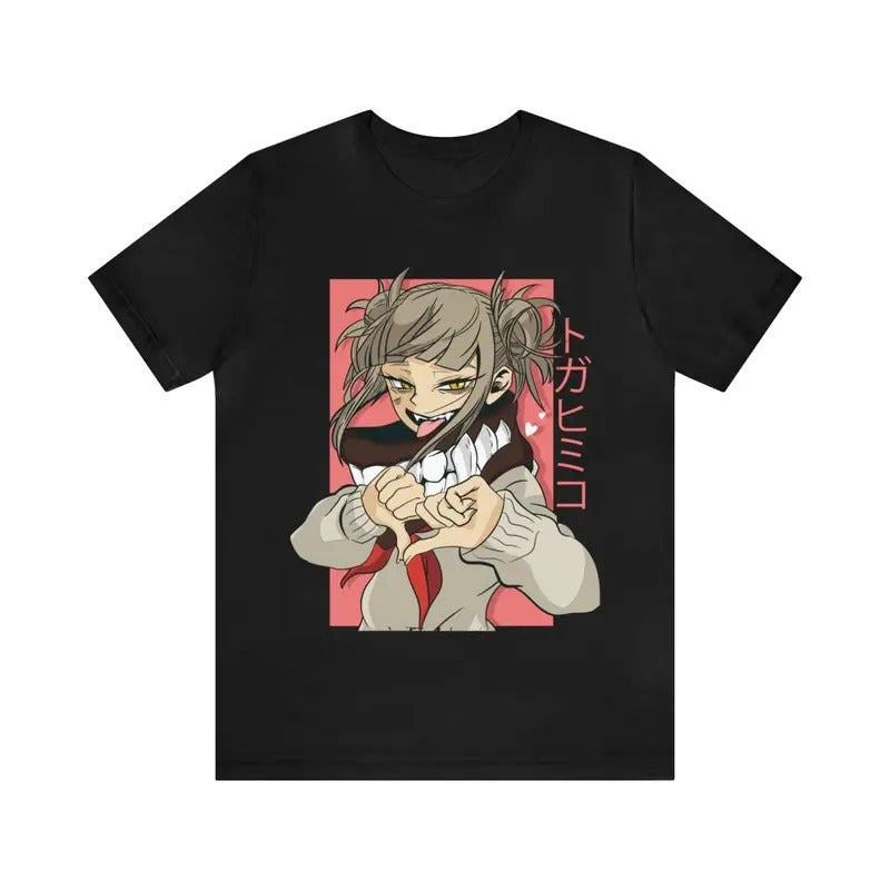Himiko Anime Shirt My Hero Academia Anime Manga Shirt Anime Shirt Clean Lines Minimalist Anime Lovers Shirt T-Shirts, Hoodie, Sweatshirt - T-Shirt, Sweatshirt, Hoodie