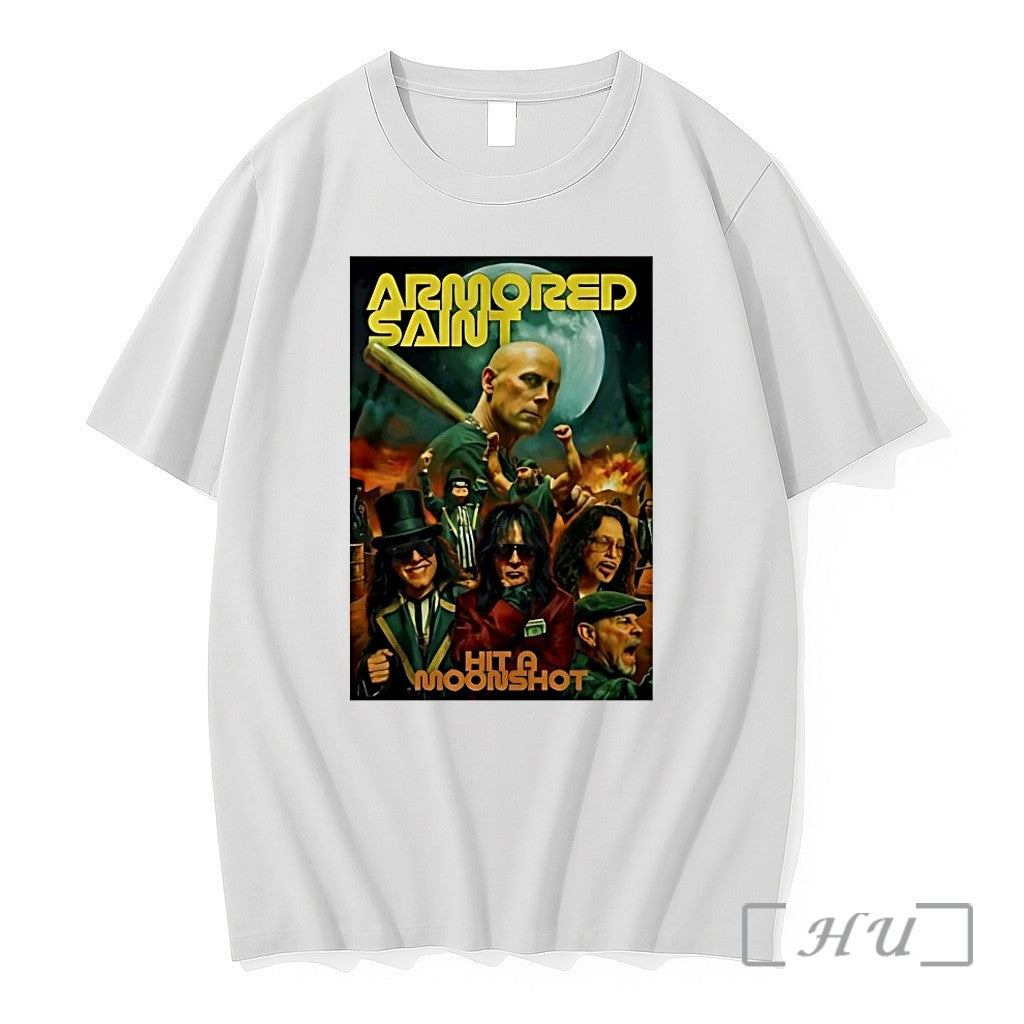Hit A Moonshot Armored Saint Tshirts Sweater Hoodie Jpg Unisex T-shirt, Sweatshirt, Hoodie, Long Sleeve Tee - T-Shirt, Sweatshirt, Hoodie