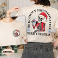 Ho Ho Holy Sh*T What Year Beer Beer Shirt Skeleton Shirt Funny Vacation Xmas Shirt T-Shirts, Hoodie, Sweatshirt - T-Shirt, Sweatshirt, Hoodie