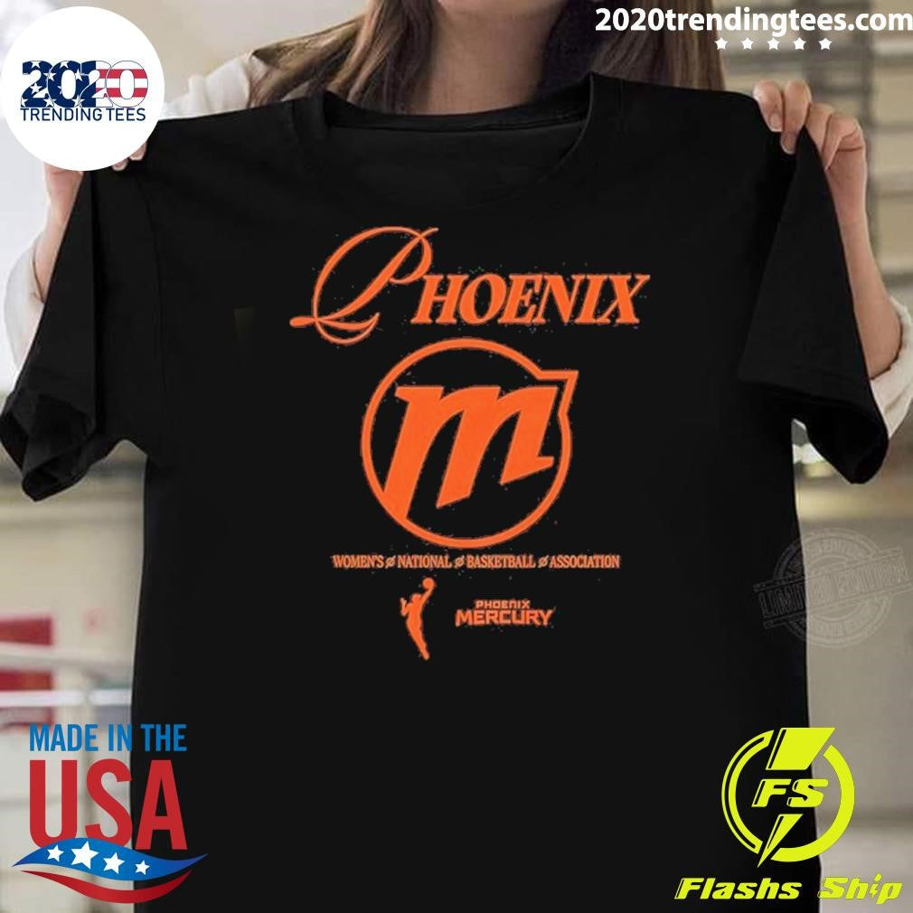 Hoenix Mercury 2026 Wnba Logo Shirt Unisex T-shirt, Sweatshirt, Hoodie, Long Sleeve Tee - T-Shirt, Sweatshirt, Hoodie