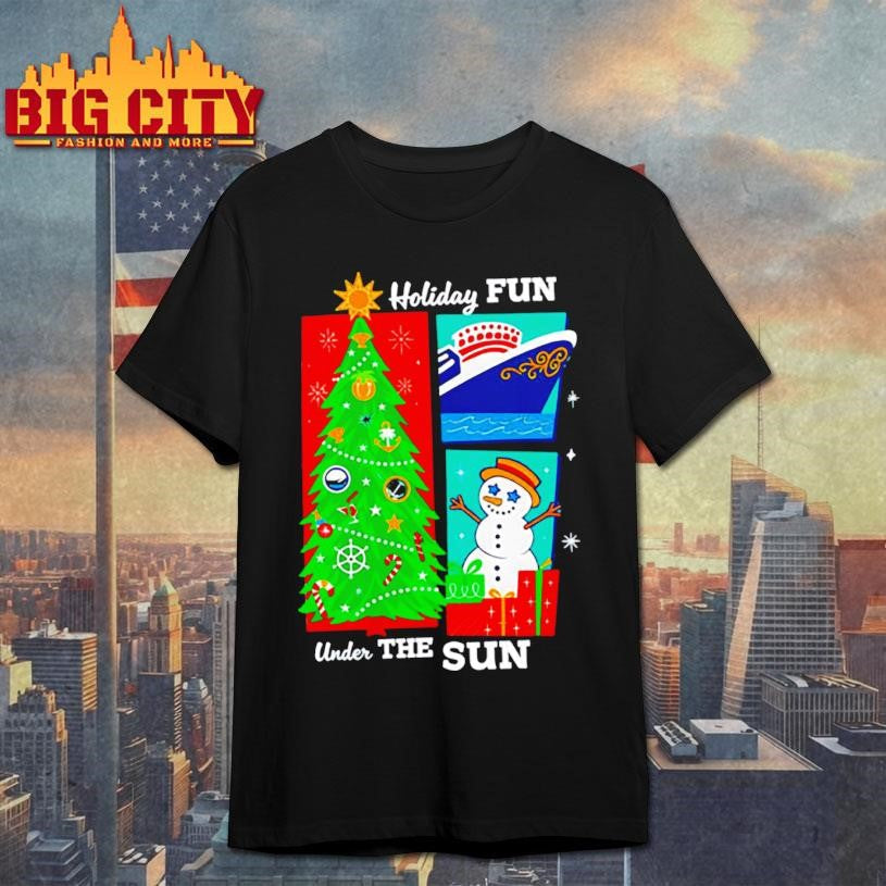 Holiday Fun Under The Sun Christmas shirt Unisex T-shirt, Sweatshirt, Hoodie, Long Sleeve Tee - T-Shirt, Sweatshirt, Hoodie