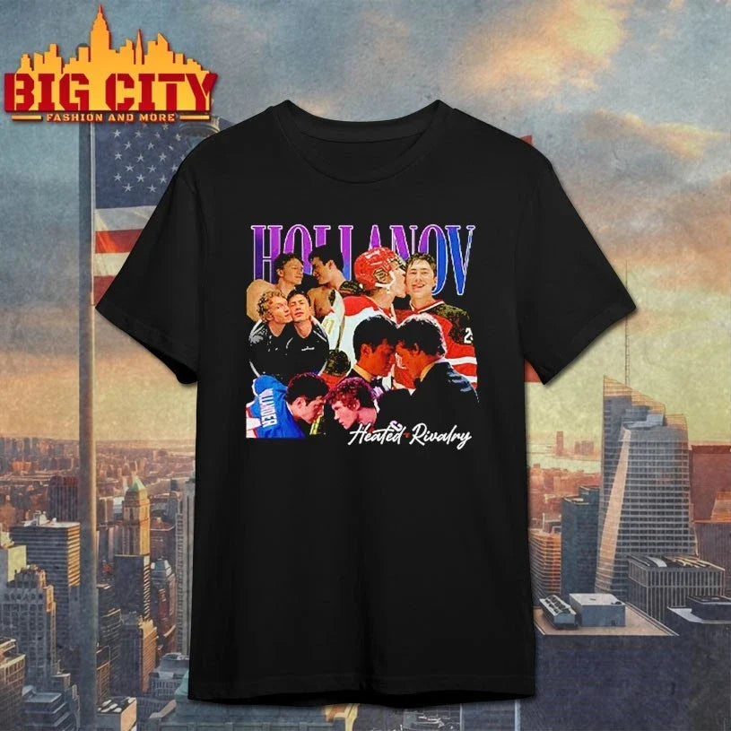 Hollanov Heated Rivalry shirt Unisex T-shirt, Sweatshirt, Hoodie, Long Sleeve Tee - T-Shirt, Sweatshirt, Hoodie