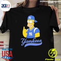Homer Simpson X New York Yankees 2026 Shirt Unisex T-shirt, Sweatshirt, Hoodie, Long Sleeve Tee - T-Shirt, Sweatshirt, Hoodie