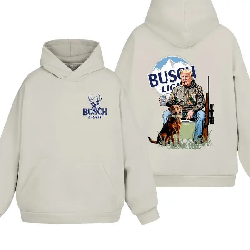 Hunter Trumm Busch Light 2 Siders Shirt Man Woman Vintage Shirt Fan 100% Cotton Busch Light T-Shirts, Hoodie, Sweatshirt - T-Shirt, Sweatshirt, Hoodie