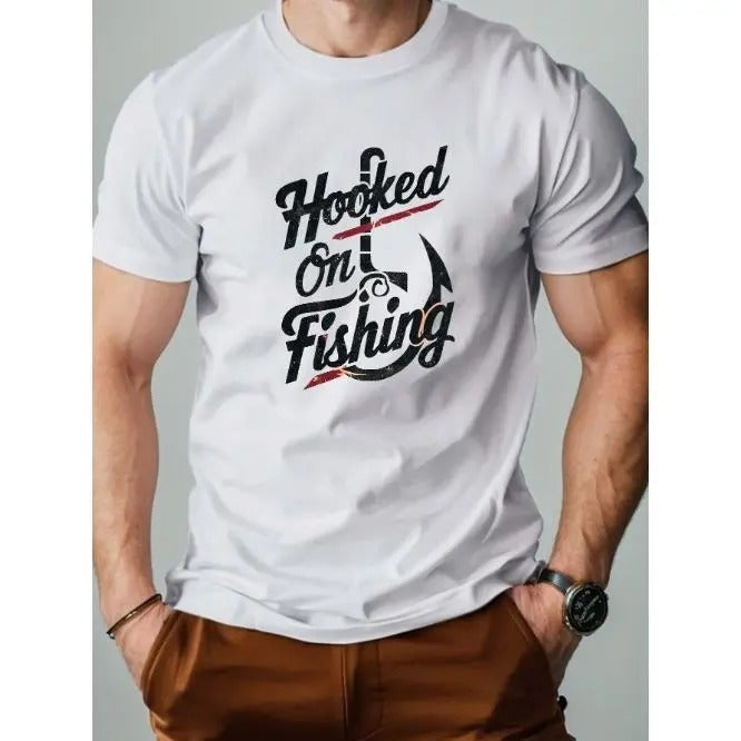 Hooked Fishing Pure Cotton Comfort Fit Made USA T-Shirts, Hoodie, Sweatshirt - T-Shirt, Sweatshirt, Hoodie