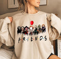Horror Characters Friends Halloween Horror Characters Shirt Friends Halloween Shirt Horror Movie Characters Shirt Halloween Womenswear Tops T-Shirts, Hoodie, Sweatshirt - T-Shirt, Sweatshirt, Hoodie