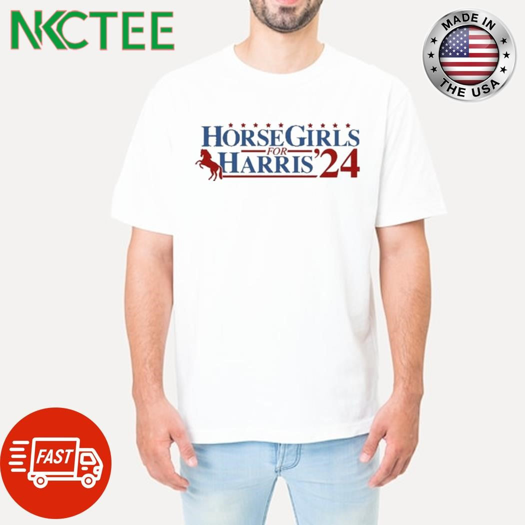 Horse Girls For Harris ’24 Shirt Unisex T-shirt, Sweatshirt, Hoodie, Long Sleeve Tee - T-Shirt, Sweatshirt, Hoodie