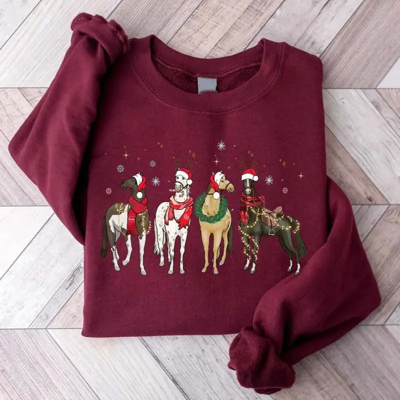 Horse Lover Animal Funny Farm Animals Cotton Fabric True Size Classic T-Shirts, Hoodie, Sweatshirt - T-Shirt, Sweatshirt, Hoodie