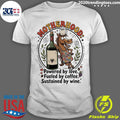 Horse Motherhood Powered By Love Fueled By Coffee Sustained By Wine Shirt Unisex T-shirt, Sweatshirt, Hoodie, Long Sleeve Tee - T-Shirt, Sweatshirt, Hoodie