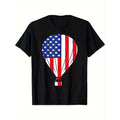Hot Air Balloon American Flag American My Heart Pilot Made USA T-Shirts, Hoodie, Sweatshirt - T-Shirt, Sweatshirt, Hoodie