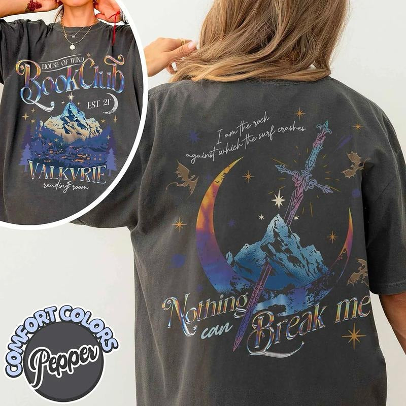 House Wind Book Club Shirt SJM Night Court Shirt Acotar Velaris Shirt Throne Glass Shirt Book Club Booktok Bookish T-Shirts, Hoodie, Sweatshirt - T-Shirt, Sweatshirt, Hoodie