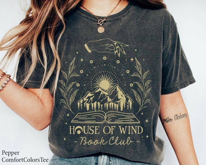 House Wind Book Club Nerd Shirt Great Book Lover T-Shirts, Hoodie, Sweatshirt - T-Shirt, Sweatshirt, Hoodie