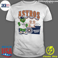Houston Astros Americanleague Step Back Up Mascot Shirt Unisex T-shirt, Sweatshirt, Hoodie, Long Sleeve Tee - T-Shirt, Sweatshirt, Hoodie