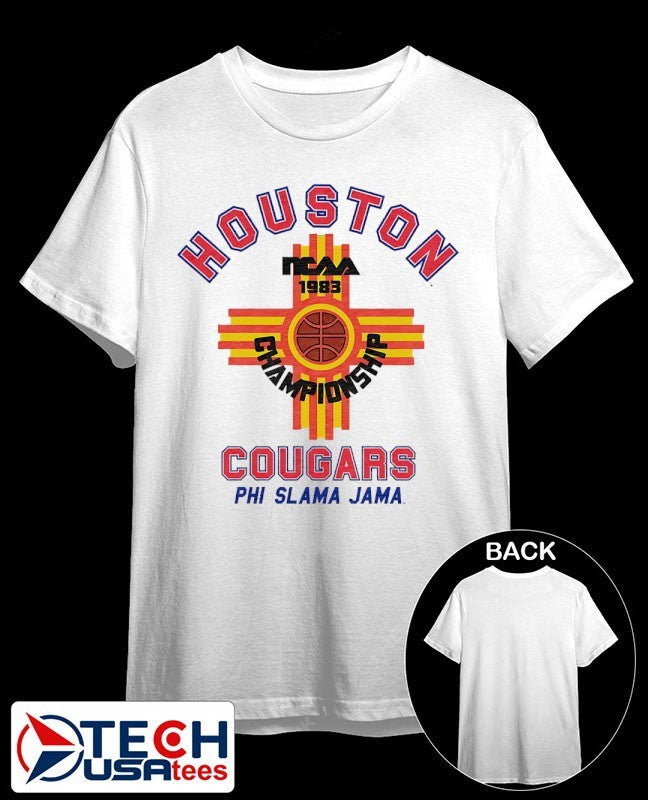 Houston Cougars NCAA Championship 1983 Final Four Phi Slama Jama shirt Unisex T-shirt, Sweatshirt, Hoodie, Long Sleeve Tee - T-Shirt, Sweatshirt, Hoodie