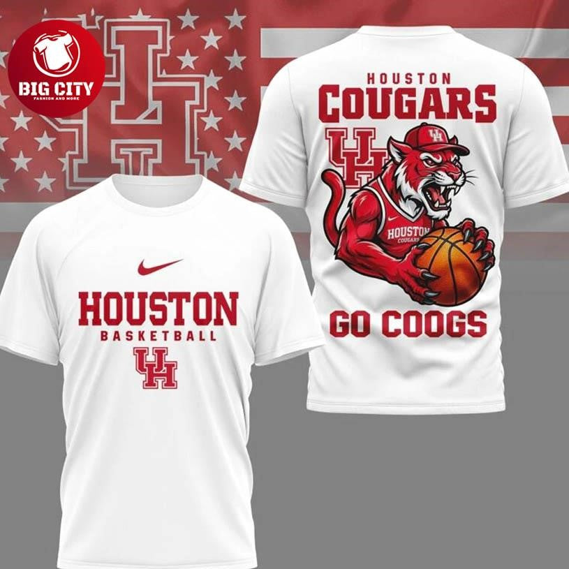 Official Houston Cougars x NCAA GameDay Basketball Two Sided Shirt Unisex T-shirt, Sweatshirt, Hoodie, Long Sleeve Tee - T-Shirt, Sweatshirt, Hoodie