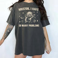 Houston I Have So Many Problems Shirt Funny Meme Raccoon Shirt Raccoon Space Shirt Retro Raccoon Outfits Galaxy Shirt Trash Panda Shirt Cute Raccoon Casual Tops Comfy Cotton Relaxed Fit Chic T-Shirts, Hoodie, Sweatshirt - T-Shirt, Sweatshirt, Hoodie