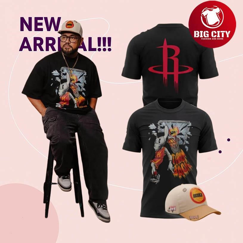 Houston Rockets Donkeeboy Two Sided Shirt Unisex T-shirt, Sweatshirt, Hoodie, Long Sleeve Tee - T-Shirt, Sweatshirt, Hoodie