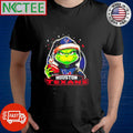 Houston Texans Grinch wearing Santa hat Christmas 2024 shirt Unisex T-shirt, Sweatshirt, Hoodie, Long Sleeve Tee - T-Shirt, Sweatshirt, Hoodie