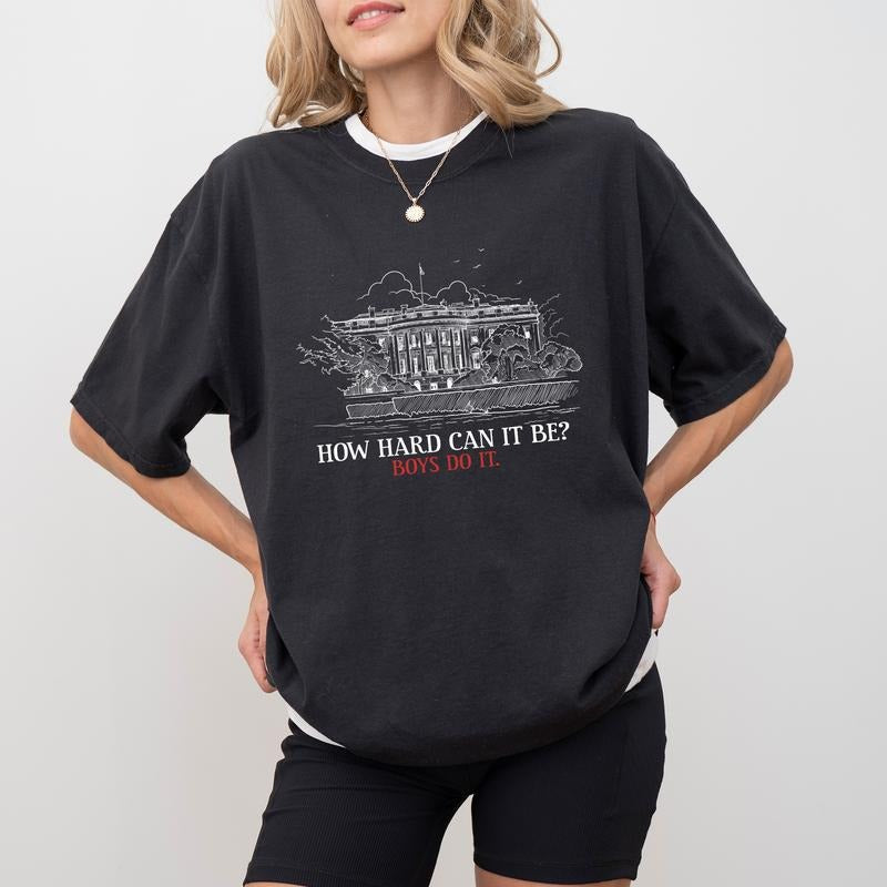 How Hard Can Be Do Comfort Colors Shirt Power Rights Unhinged Shirt Equal Rights Funny Shirt Comfy Tops Womenswear Cotton Fabric Relaxed Fit T-Shirts, Hoodie, Sweatshirt - T-Shirt, Sweatshirt, Hoodie