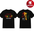 Howard University x Black History Month 2026 Two Sided Shirt Unisex T-shirt, Sweatshirt, Hoodie, Long Sleeve Tee - T-Shirt, Sweatshirt, Hoodie