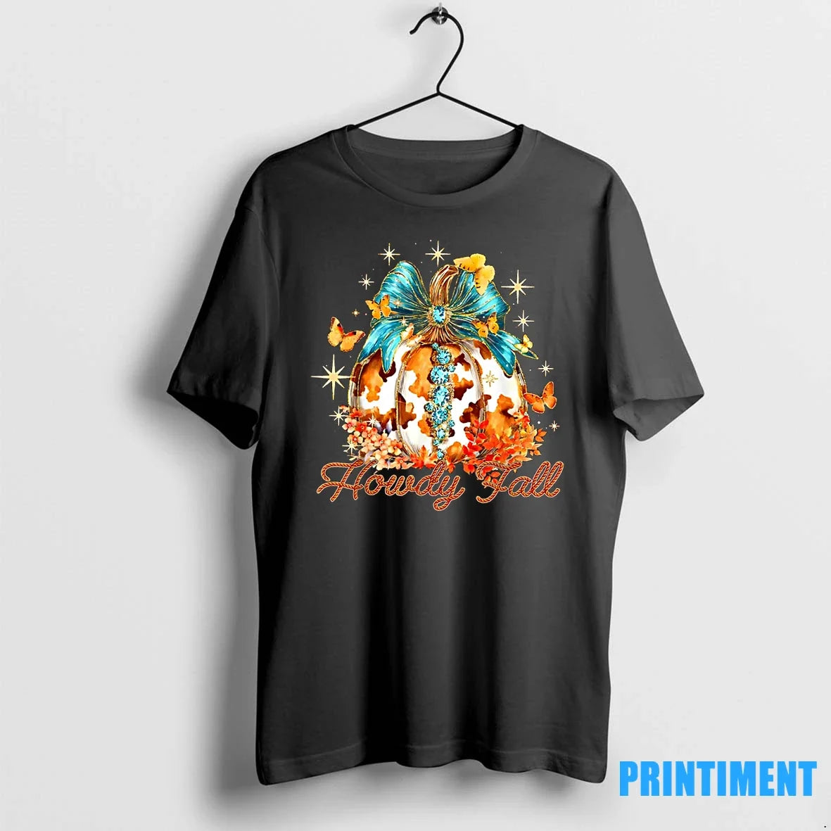 Howdy Fall Western Pumpkin Season Autumn Leaves Thanksgiving Tshirts Sweater Unisex T-shirt, Sweatshirt, Hoodie, Long Sleeve Tee - T-Shirt, Sweatshirt, Hoodie