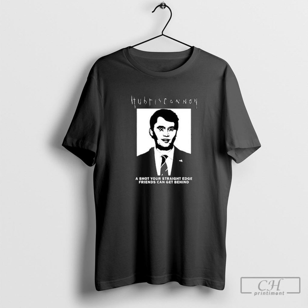 Hubris Cannon Charlie Kirk 2025 Shirt Sweater Unisex T-shirt, Sweatshirt, Hoodie, Long Sleeve Tee - T-Shirt, Sweatshirt, Hoodie