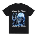 Human Chance Alpha Choice Wolf Vintage Hip Hop Vintage Short Sleeve Cotton Y2k T-Shirts, Hoodie, Sweatshirt - T-Shirt, Sweatshirt, Hoodie