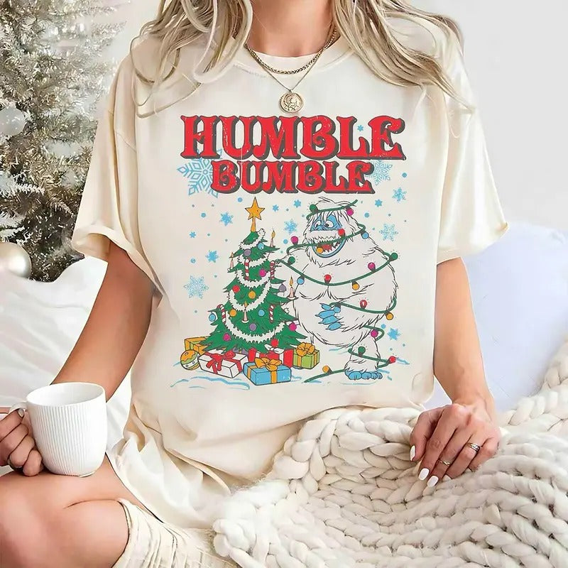 Humble Bumble Misfit Shirt Rudolph Red Nosed Reindeer Retro 90s Cartoon Shirt T-Shirts, Hoodie, Sweatshirt - T-Shirt, Sweatshirt, Hoodie
