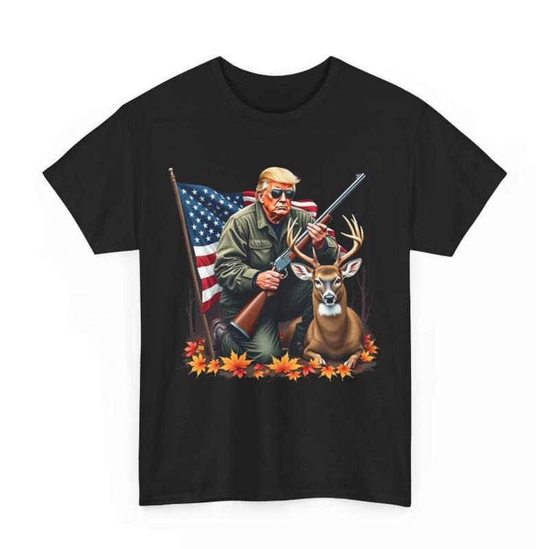 Hunting Deer Season Vintage Trump USA Flag Camouflage Vintage Shirt Womenswear Top Streetwear T-Shirts, Hoodie, Sweatshirt - T-Shirt, Sweatshirt, Hoodie