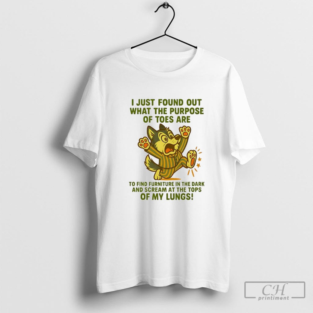 Husky I Just Found Out What The Purpose Of Toes Shirt Sweater Unisex T-shirt, Sweatshirt, Hoodie, Long Sleeve Tee - T-Shirt, Sweatshirt, Hoodie