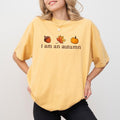 I Am Autumn Comfort Colors Shirt Autumn Girl Free Unhinged Autumn Fall Cozy Season Lover T-Shirts, Hoodie, Sweatshirt - T-Shirt, Sweatshirt, Hoodie