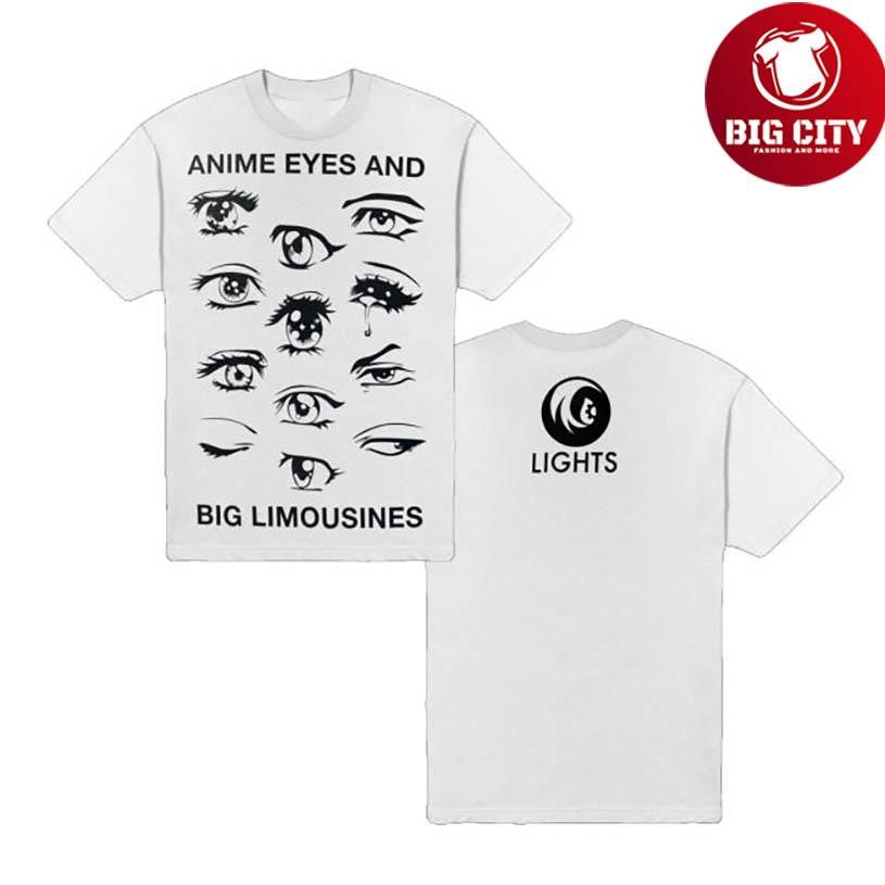 I Am Lights Anime Eyes Two Sided Shirt Unisex T-shirt, Sweatshirt, Hoodie, Long Sleeve Tee - T-Shirt, Sweatshirt, Hoodie