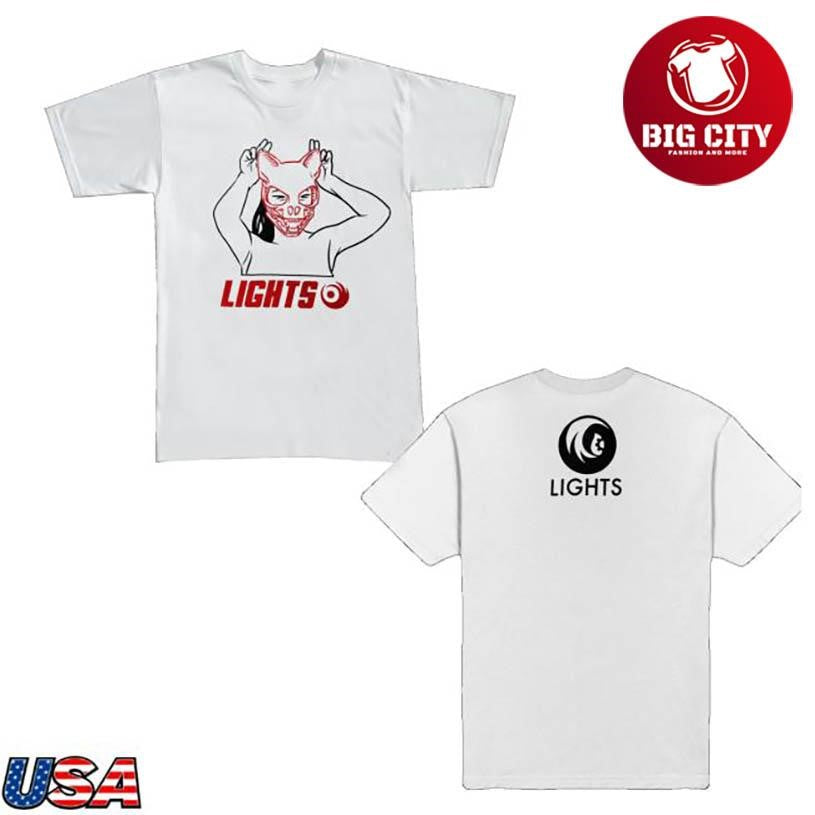 I Am Lights Cat Mask 2025 Two Sided Shirt Unisex T-shirt, Sweatshirt, Hoodie, Long Sleeve Tee - T-Shirt, Sweatshirt, Hoodie