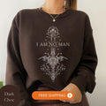 I Am No Man Eowyn LOTR Reading Fandom Shirt Fantasy Reader Booklover Mystical Feminist Quote Lord Rings Tolkien Book Worm T-Shirts, Hoodie, Sweatshirt - T-Shirt, Sweatshirt, Hoodie