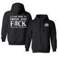 I Came Here Drink Fck Funny Drinking Shirt Printed Daily Casual Cotton Menswear Classic Green T-Shirts, Hoodie, Sweatshirt - T-Shirt, Sweatshirt, Hoodie