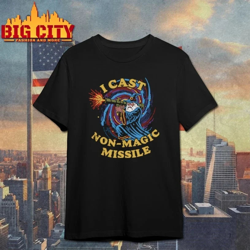 I Cast Non-Magic Missile Funny Wizard shirt Unisex T-shirt, Sweatshirt, Hoodie, Long Sleeve Tee - T-Shirt, Sweatshirt, Hoodie